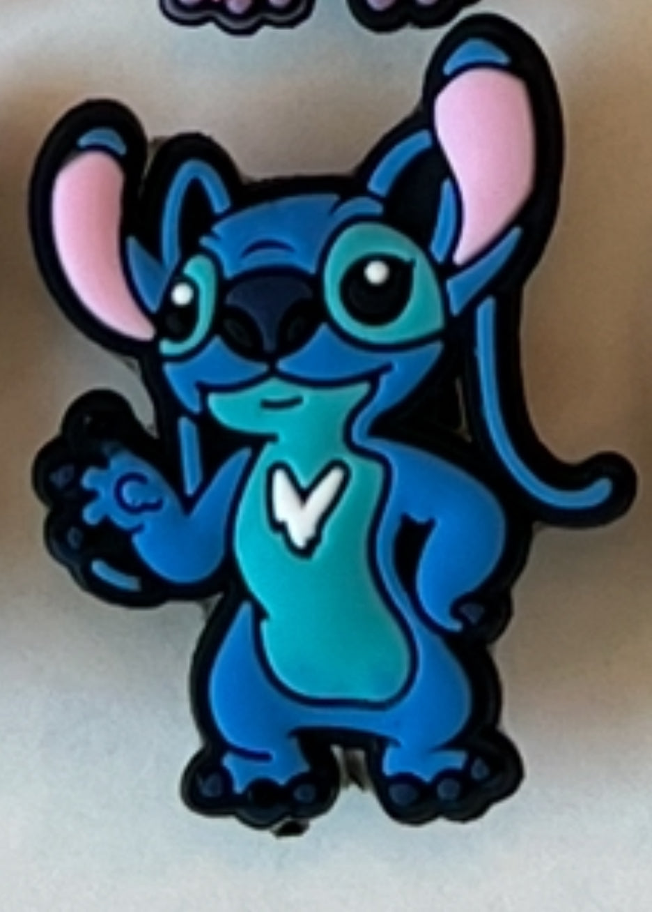Stitch & Angel Croc Charms