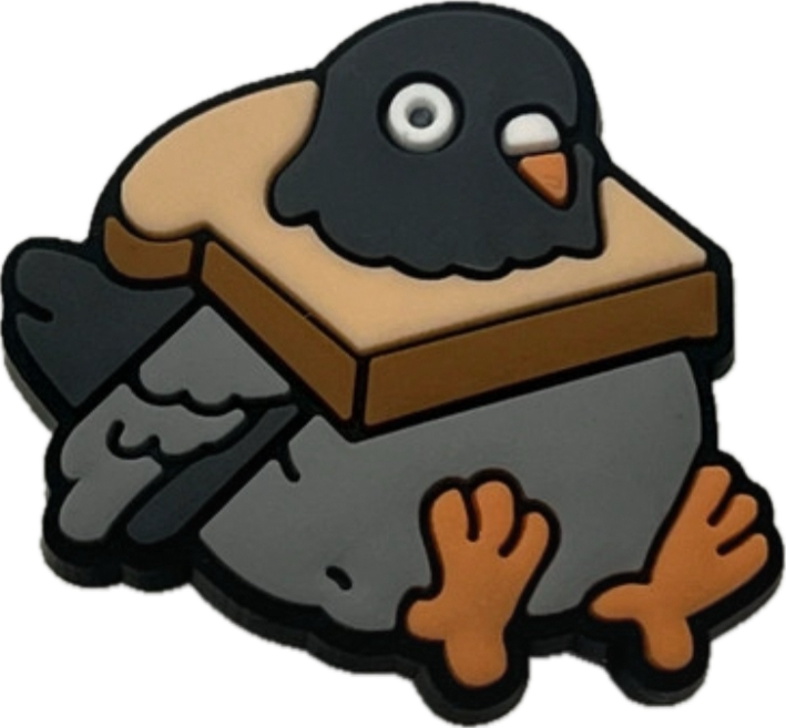 Funny Meme Croc Charms