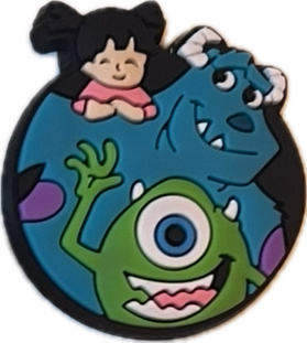 Monsters Inc/University Croc Charms
