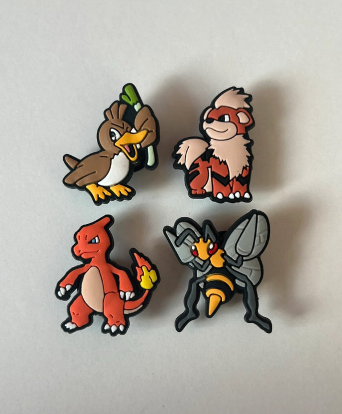 Pokemon Croc Charms