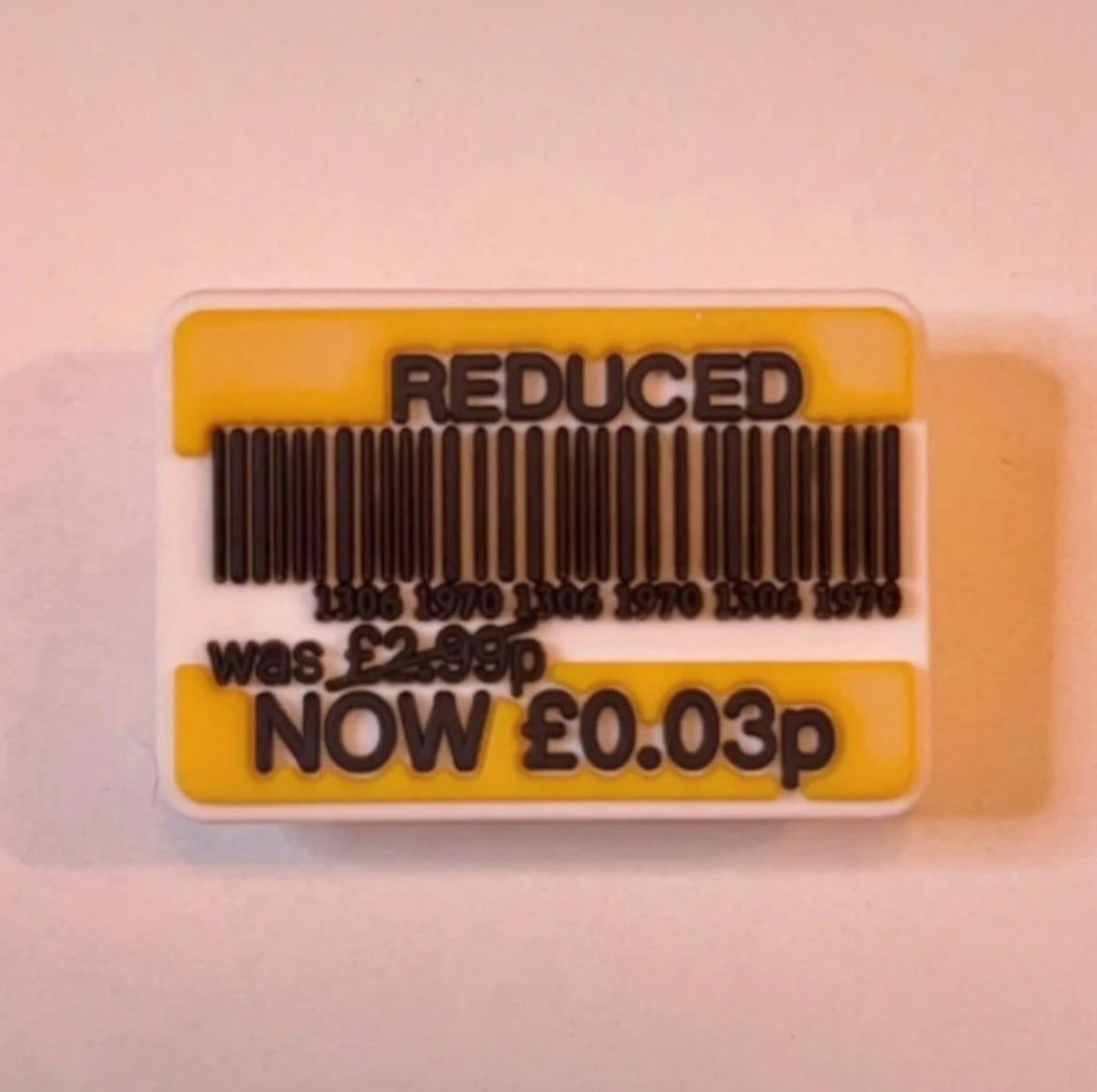 Reduced Sticker Croc Charm