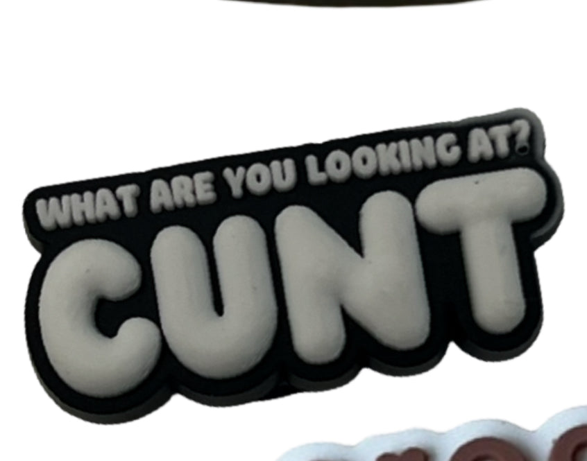 Rude & Funny Croc Charms