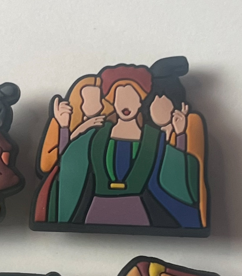 Hocus Pocus Croc Charms