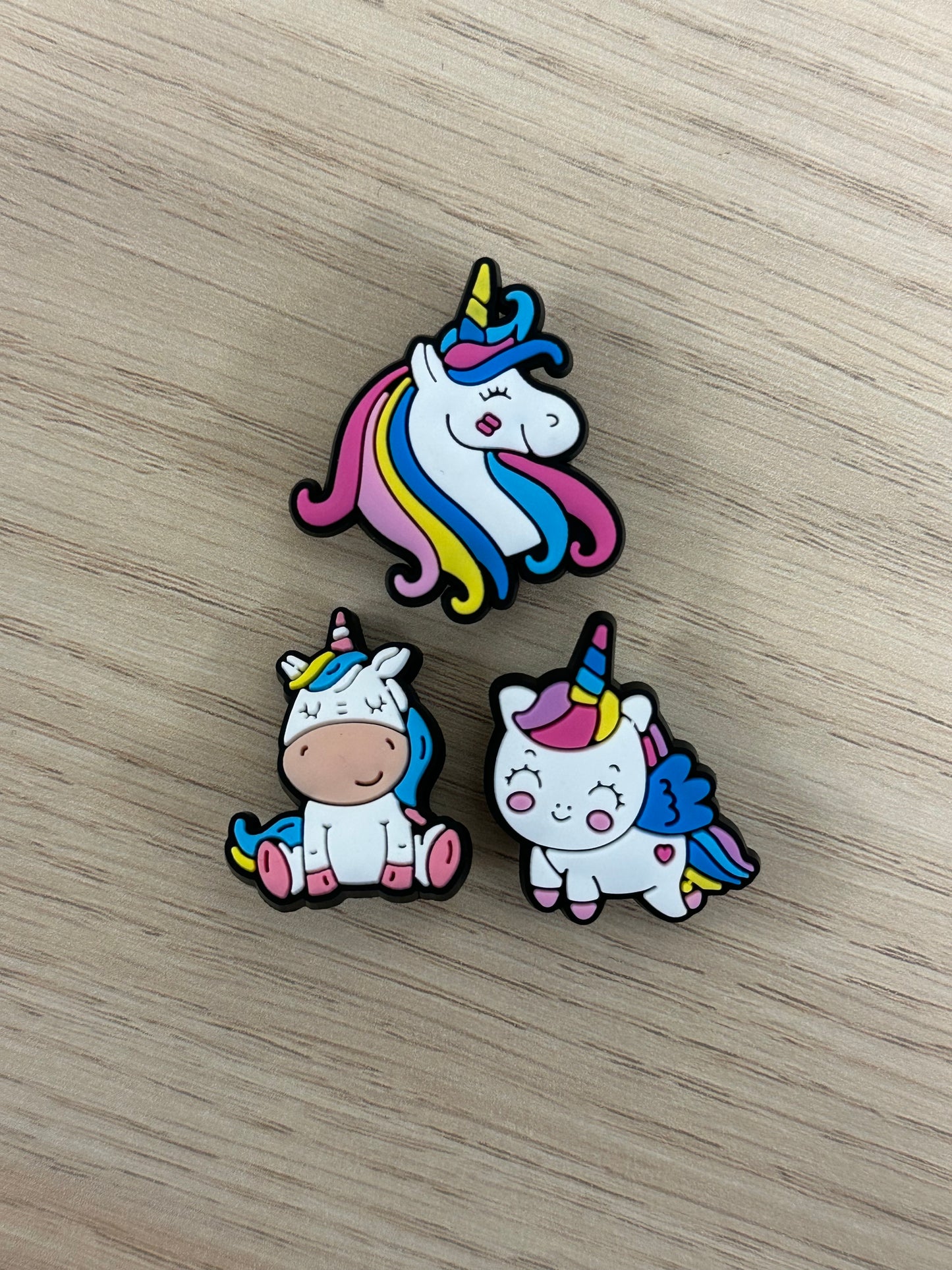 Unicorn Shoe Charms