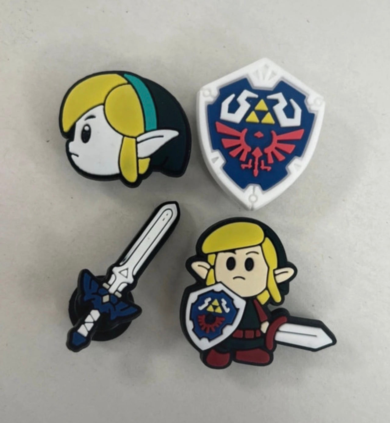 Zelda Gaming Shoe Charms