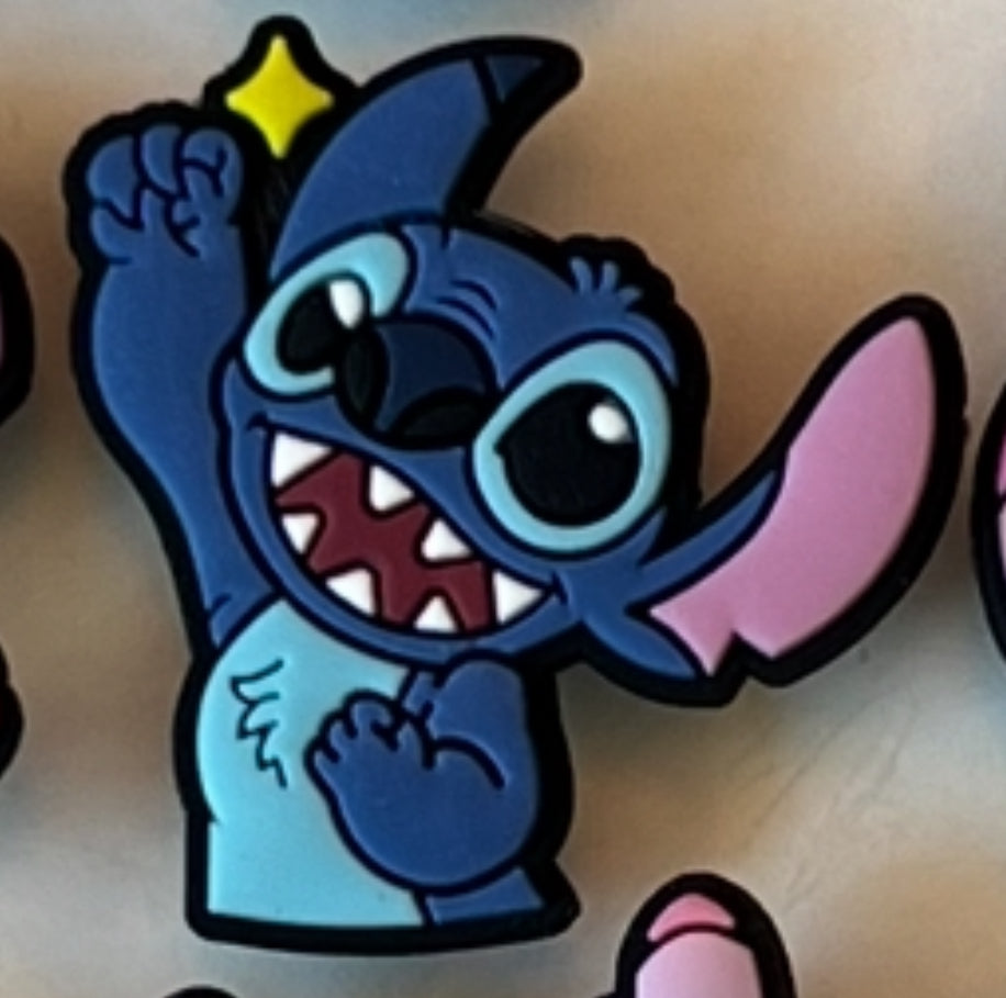 Stitch & Angel Croc Charms