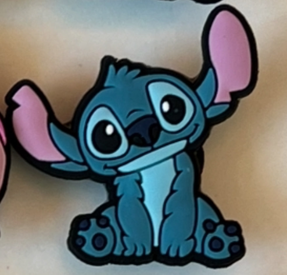 Stitch & Angel Croc Charms