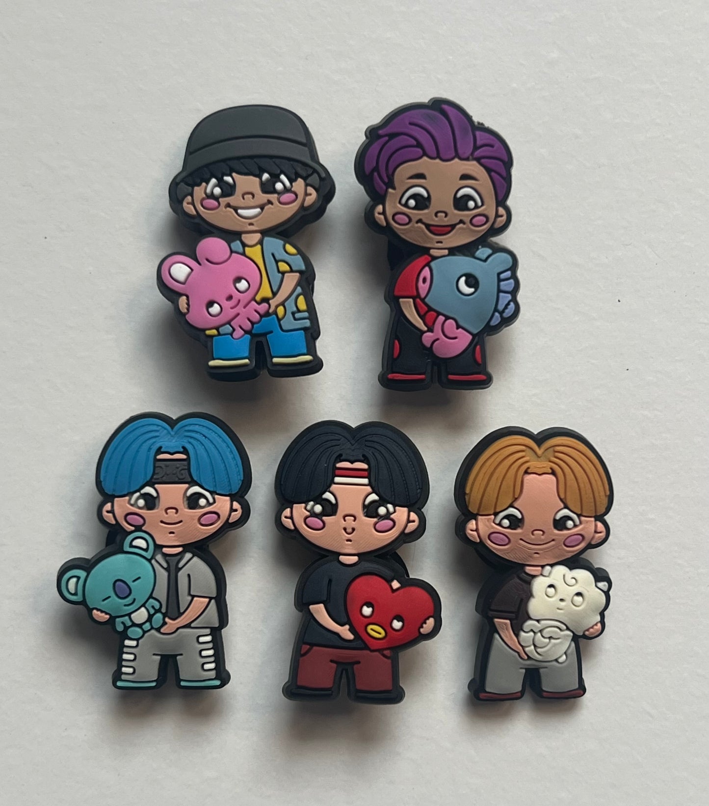 BTS21 Croc Charms