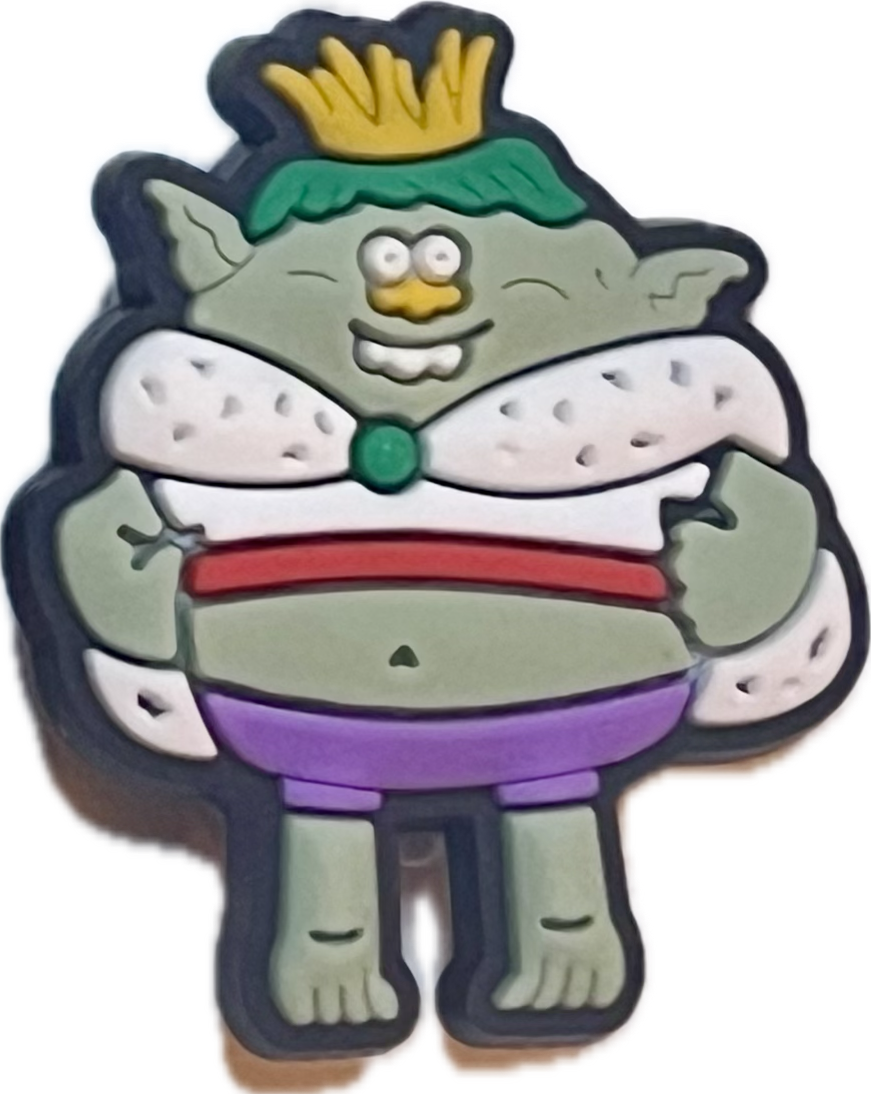 Trolls Croc Charns