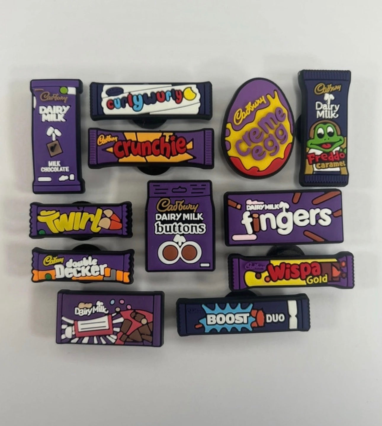 Cadburys Chocolate Shoe Charms