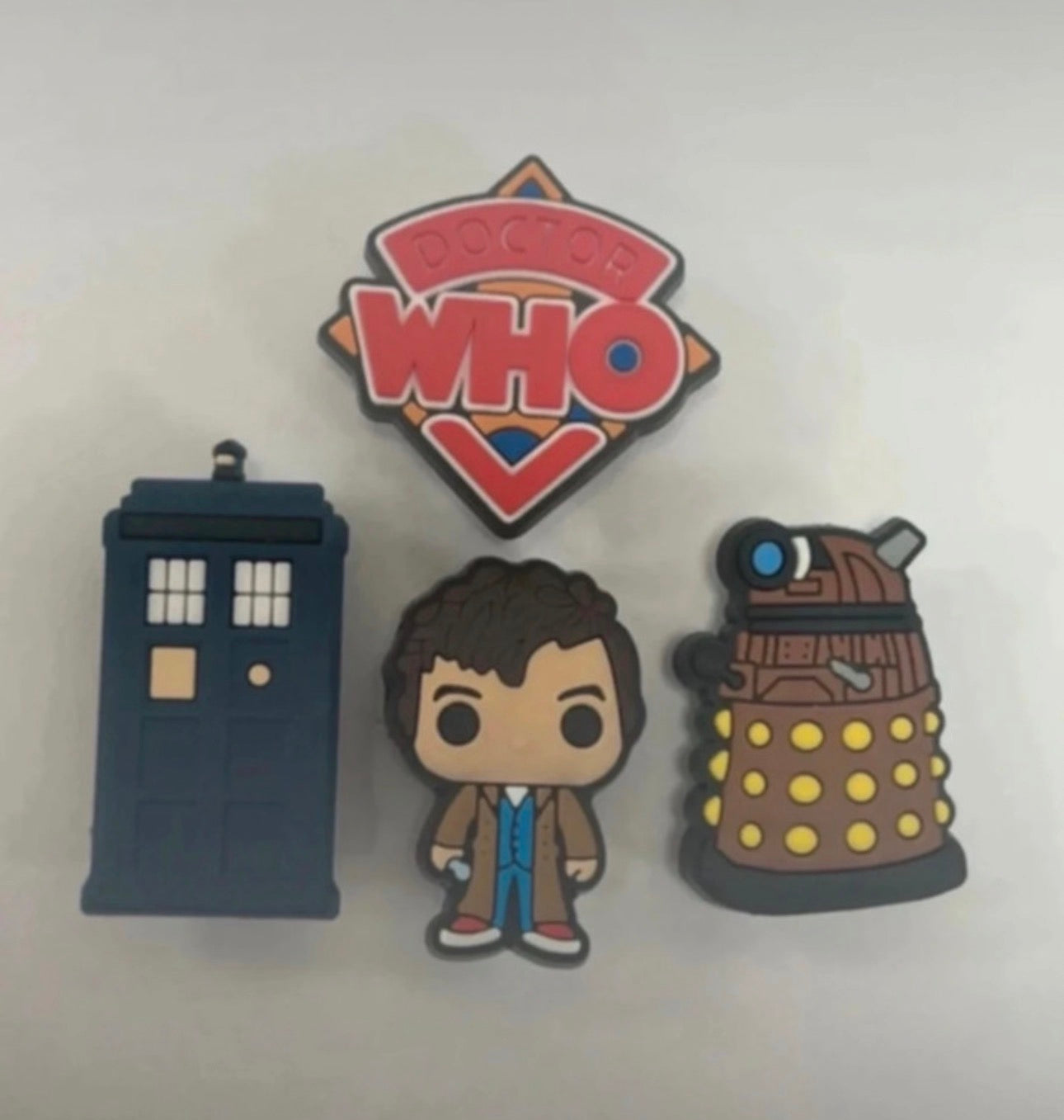 Doctor Who Shoe Charms