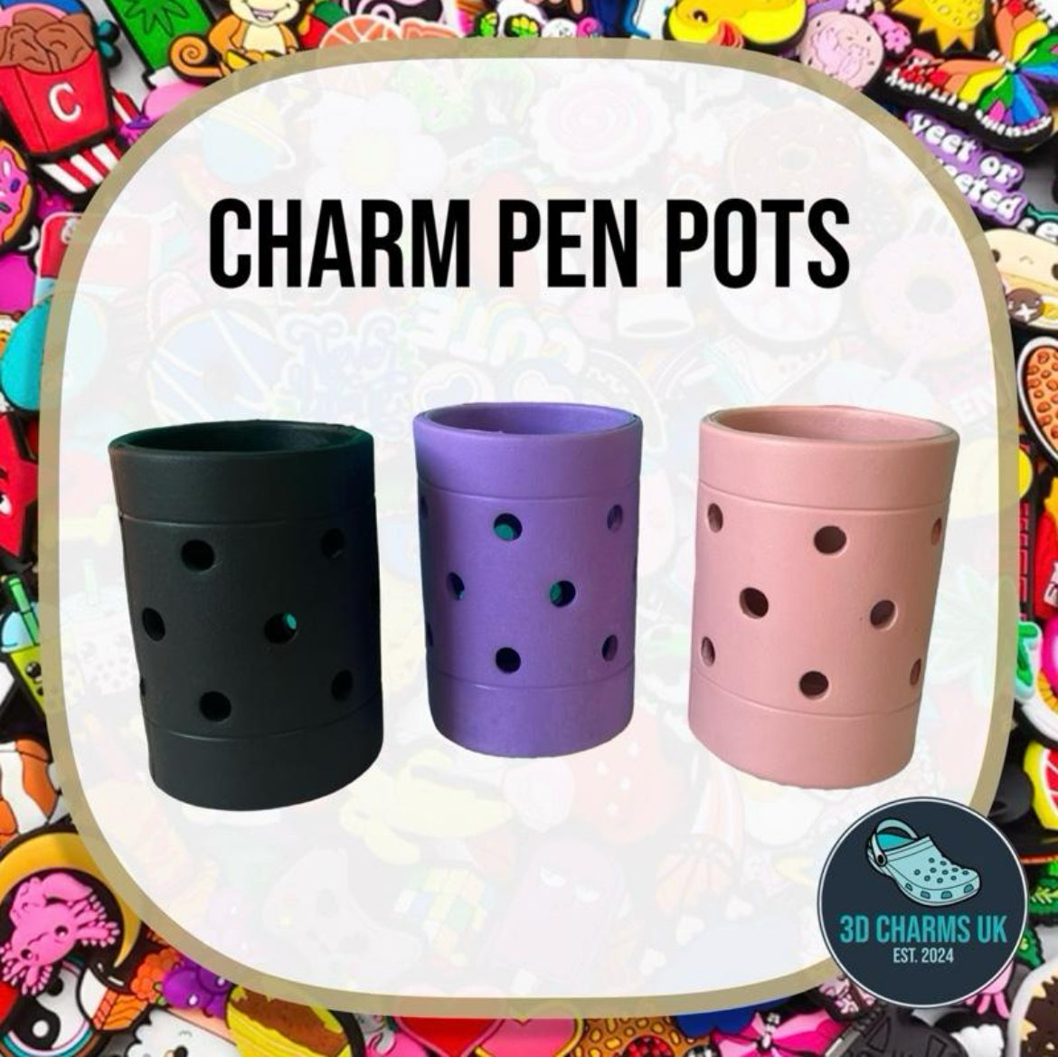 Charm Pen / Pencil Pot / Drinks Holder (average can size cozy)