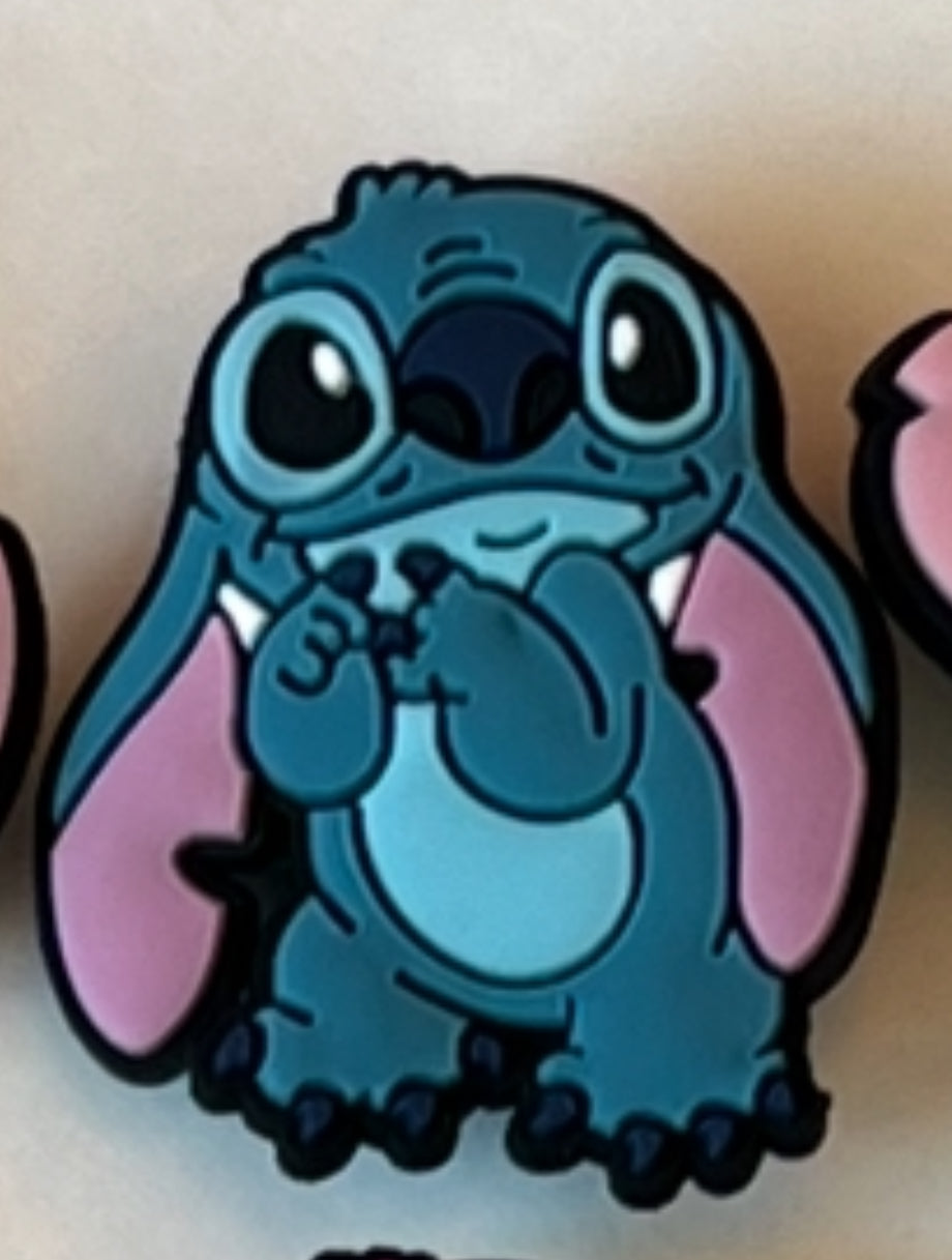 Stitch & Angel Croc Charms
