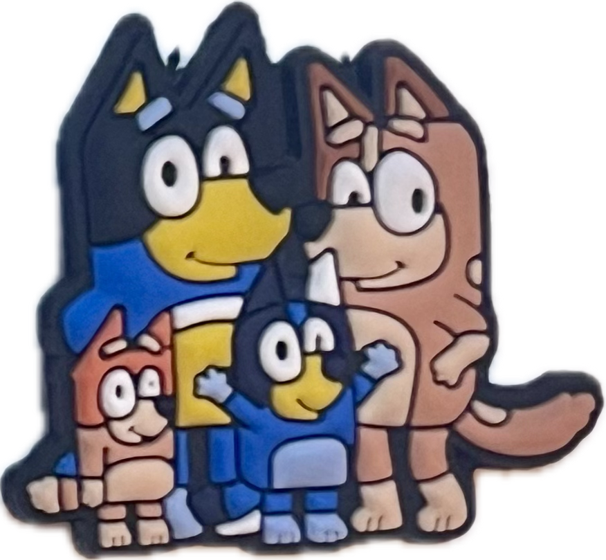 Bluey Croc Charms