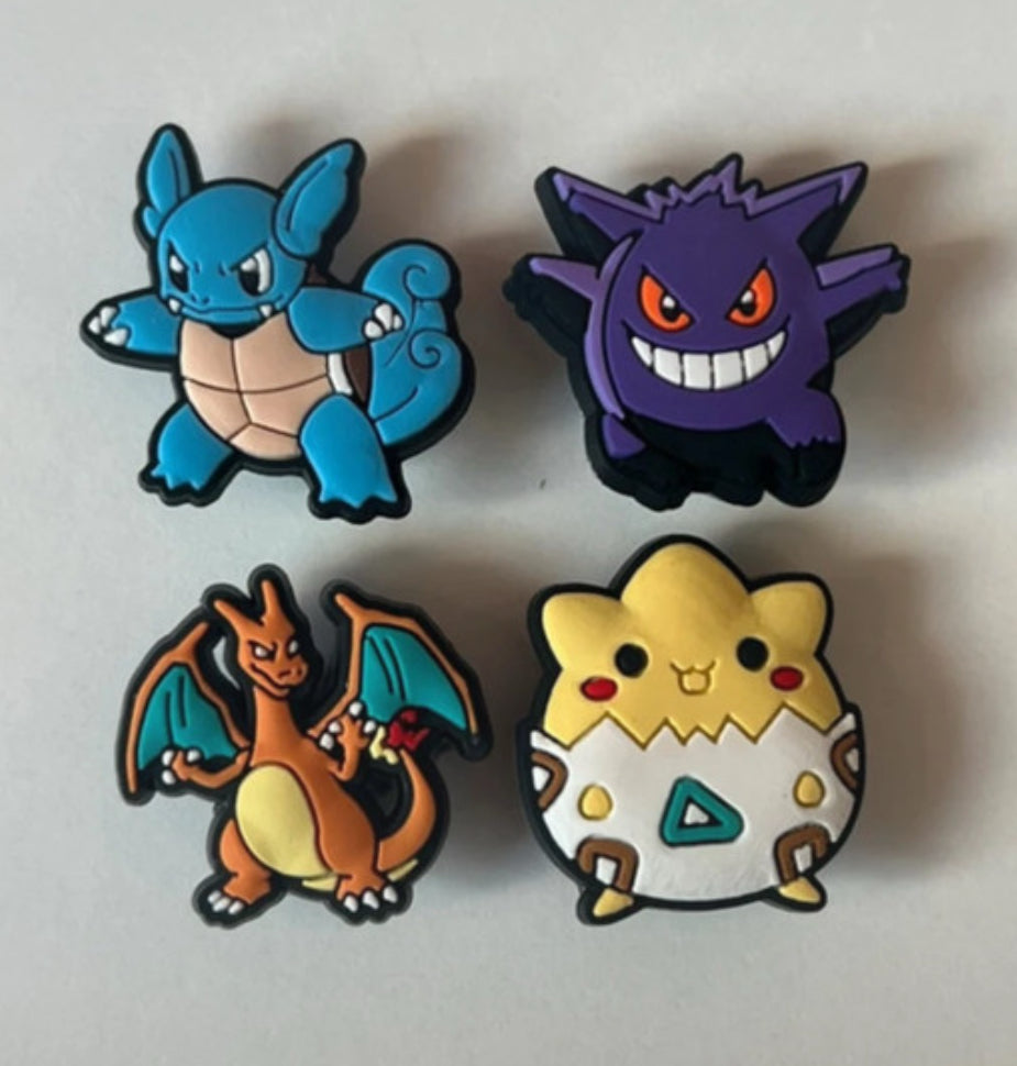 Pokemon Croc Charms