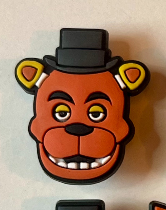 Five Nights at Freddies Croc Charms