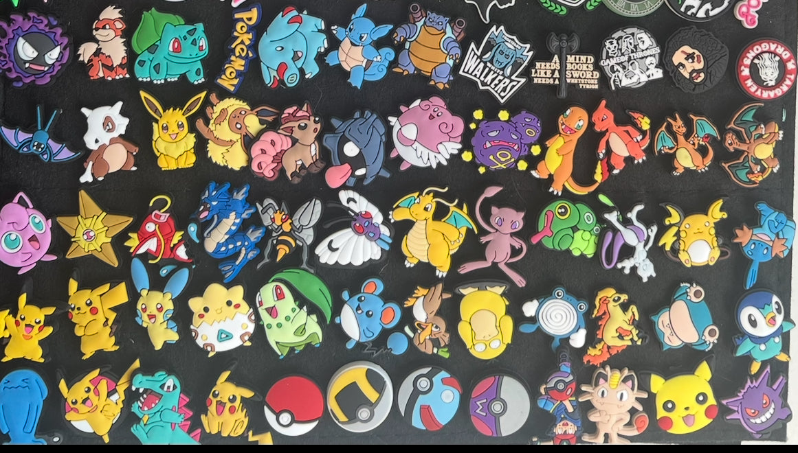 Pokemon Croc Charms