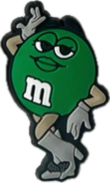 M&M Chocolate Croc Charms