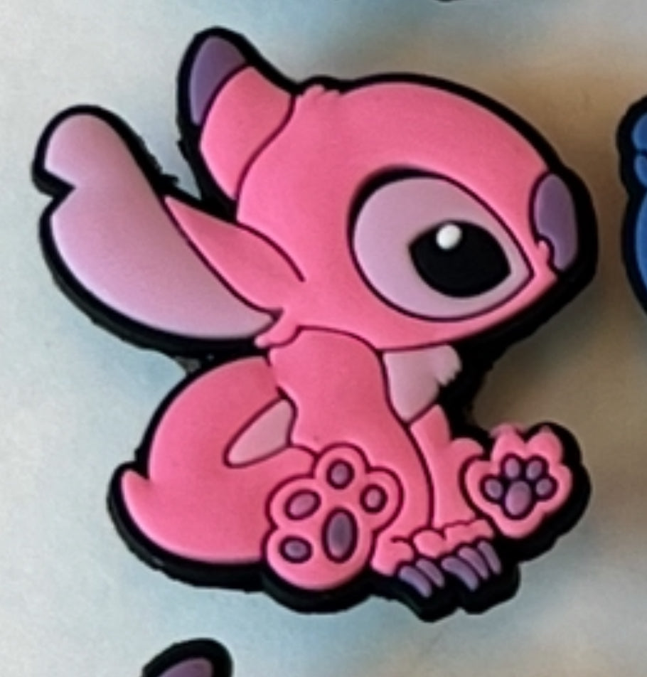 Stitch & Angel Croc Charms