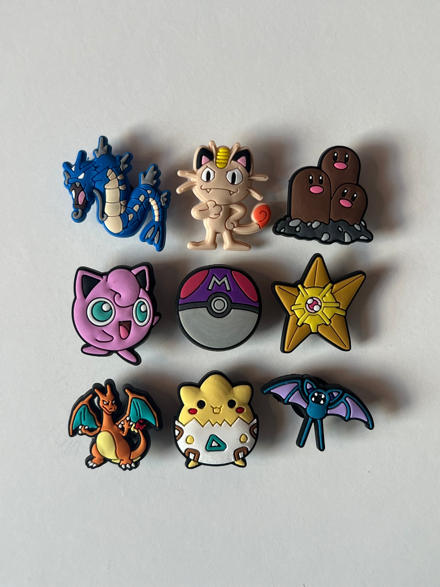 Pokemon Croc Charms