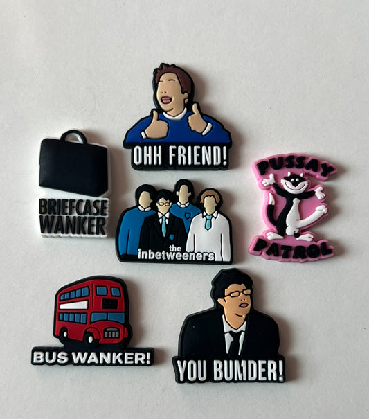 The Inbetweeners Croc Charms