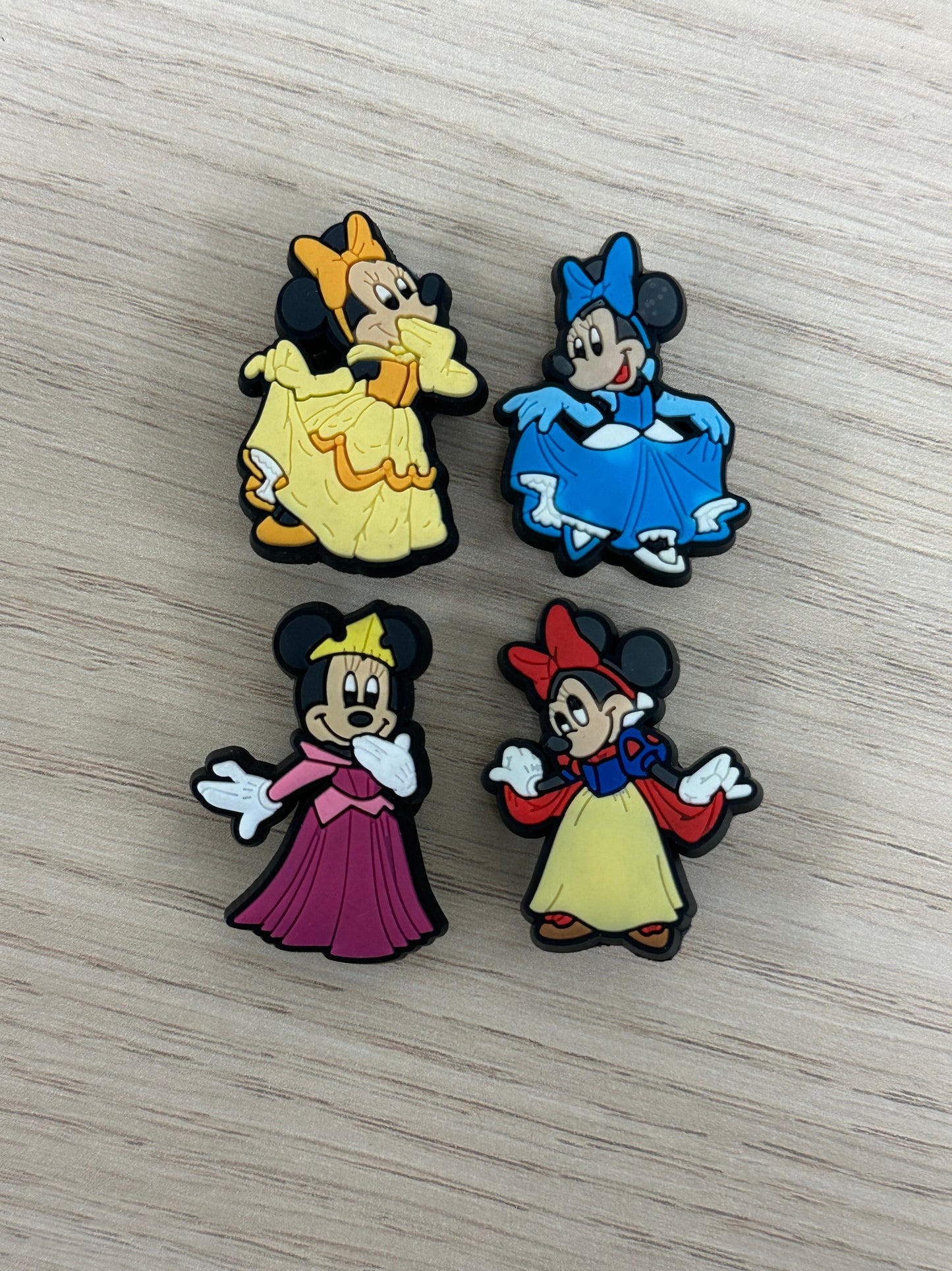 Disney Princess Minnie Mouse Shoe Charms