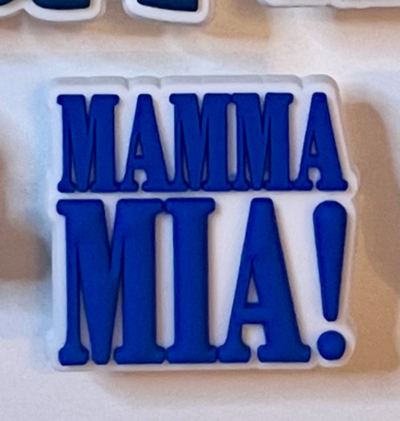 Mamma Mia Croc Charms