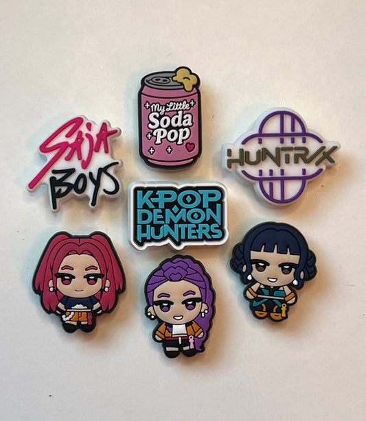 K-Pop Demon Hunters Shoe Charms