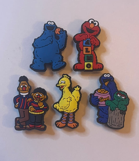 Sesame Street Croc Charms