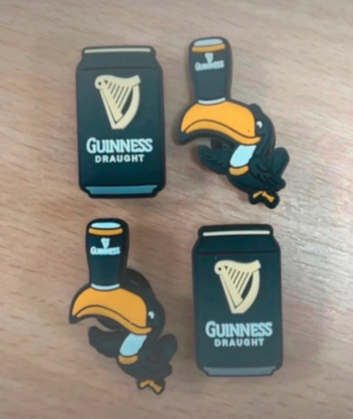 Guinness Shoe Charms