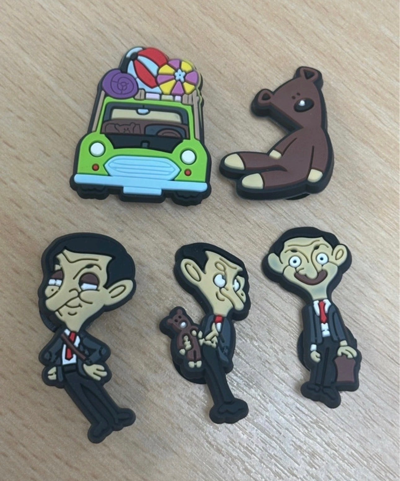 Mr Bean Shoe Charms