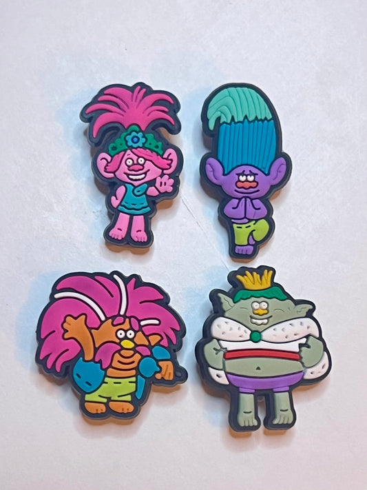 Trolls Croc Charns