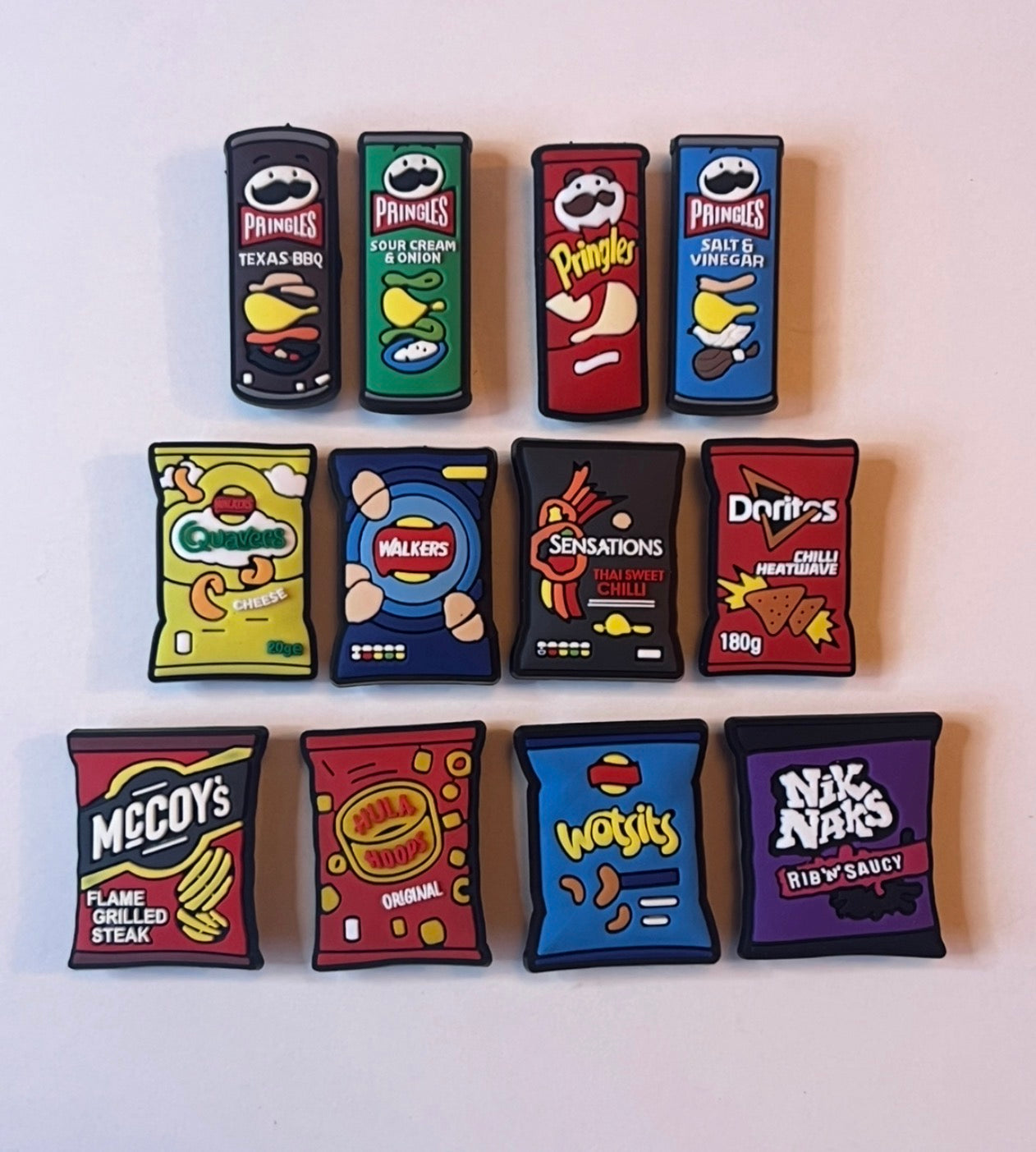 Crisps / Snack Shoe Charms