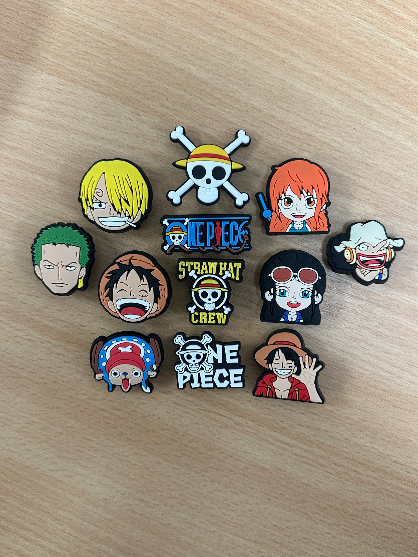 One Piece Shoe Charms