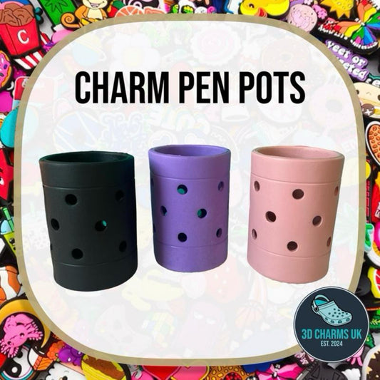 Charm Pen / Pencil Pot / Drinks Holder (average can size cozy)