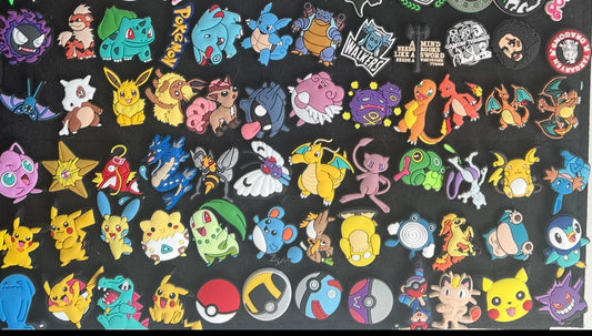 Pokemon Croc Charms