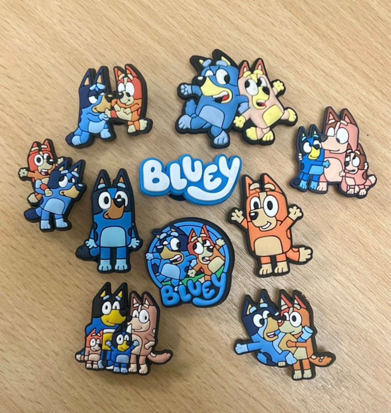 Bluey Kids Shoe Charms