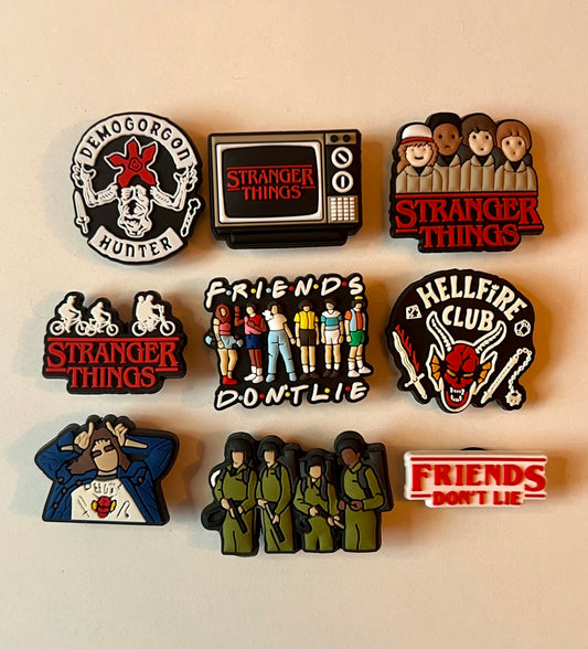Stranger Things Croc Charms