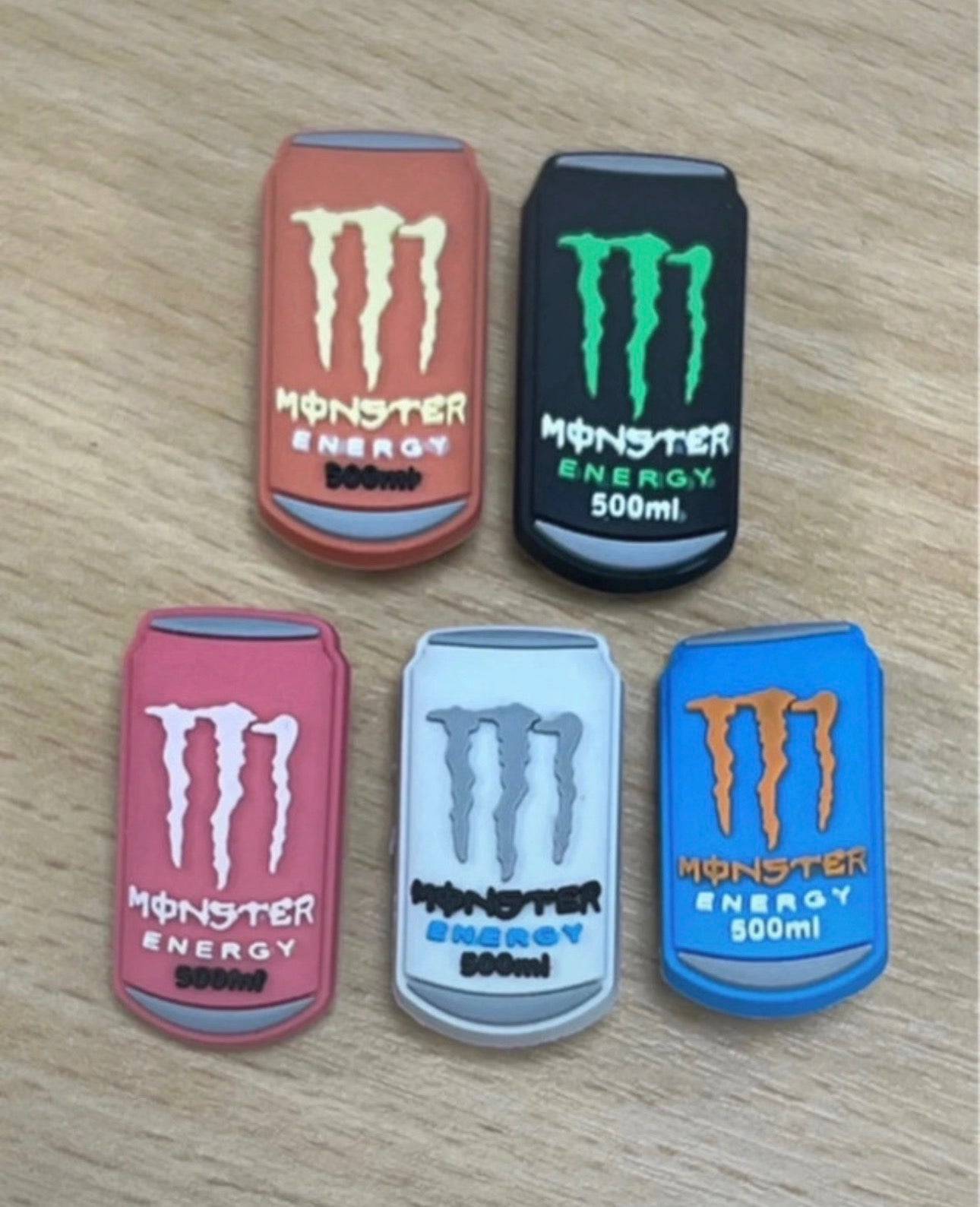 Monster Energy Drink Shoe Charms