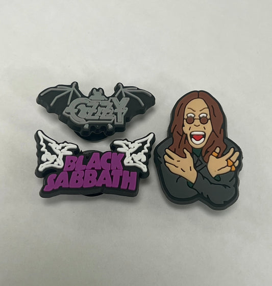Black Sabbath Ozzy Osbourne Croc Charms