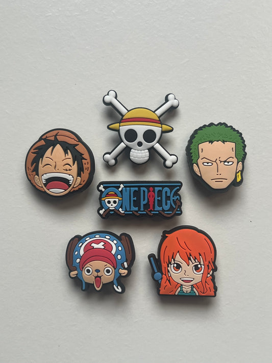 One Piece Croc Charms